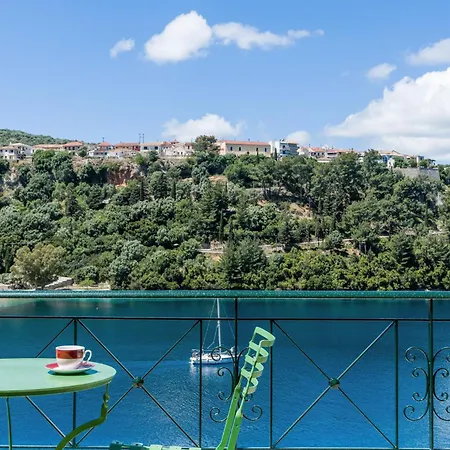 Argiri Meganisi - Seafront Luxury Villa, P-pool, Seaviews, Walk To Villa *