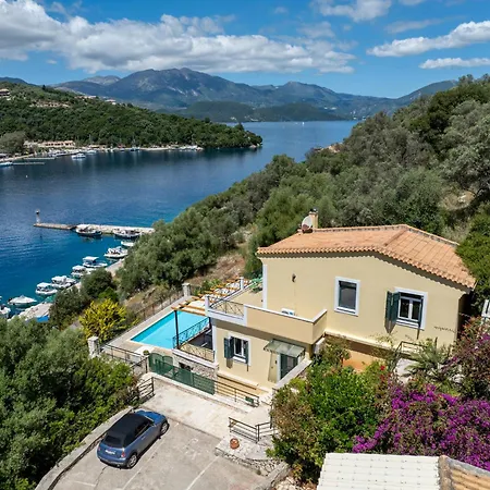 فيلة Argiri Meganisi - Seafront Luxury Villa, P-pool, Seaviews, Walk To Spartokhórion